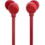 JBL Tune 310C Auriculares Intrauditivos con Micrófono USB-C Pure Bass Rojo - JBLT310CRED
